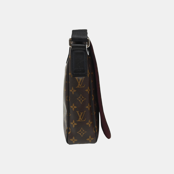 DISTRICT MM Monogram Coated Canvas Brown