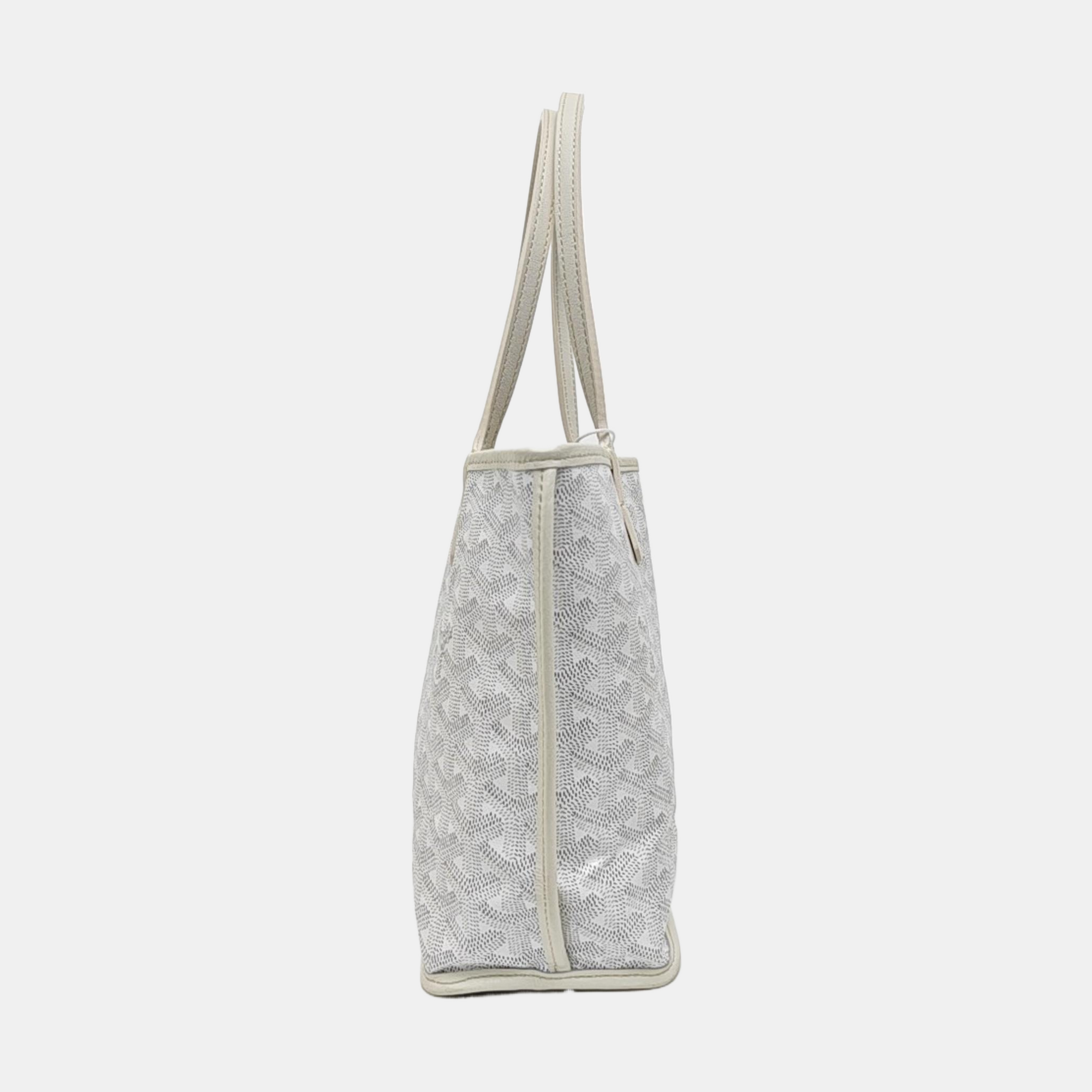 Anjou Mini Coated Canvas White