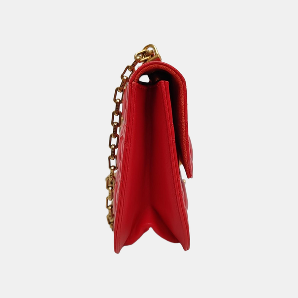 Dioraddict Cannage Lambskin Red