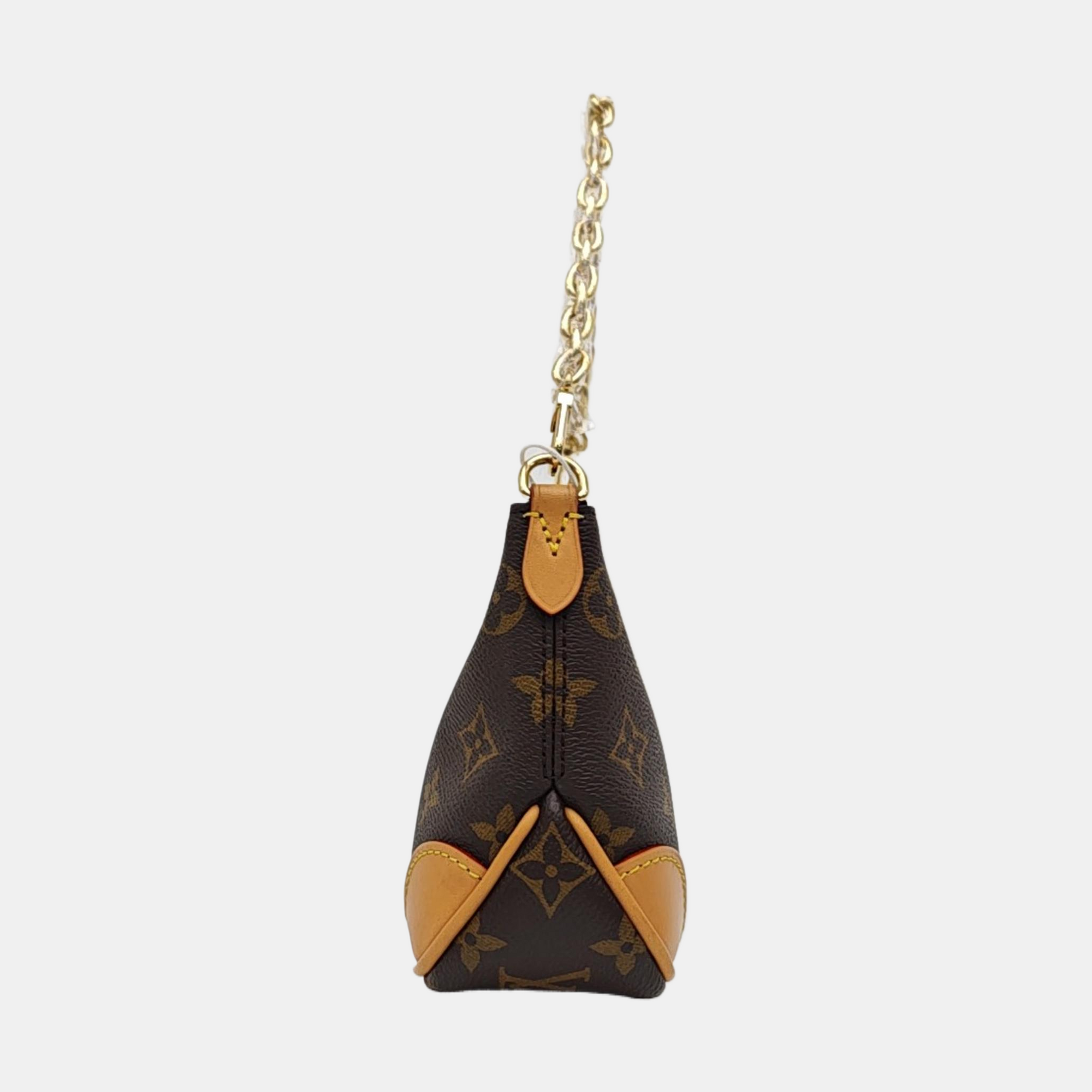 BOULOGNE Nano Monogram Coated Canvas Brown