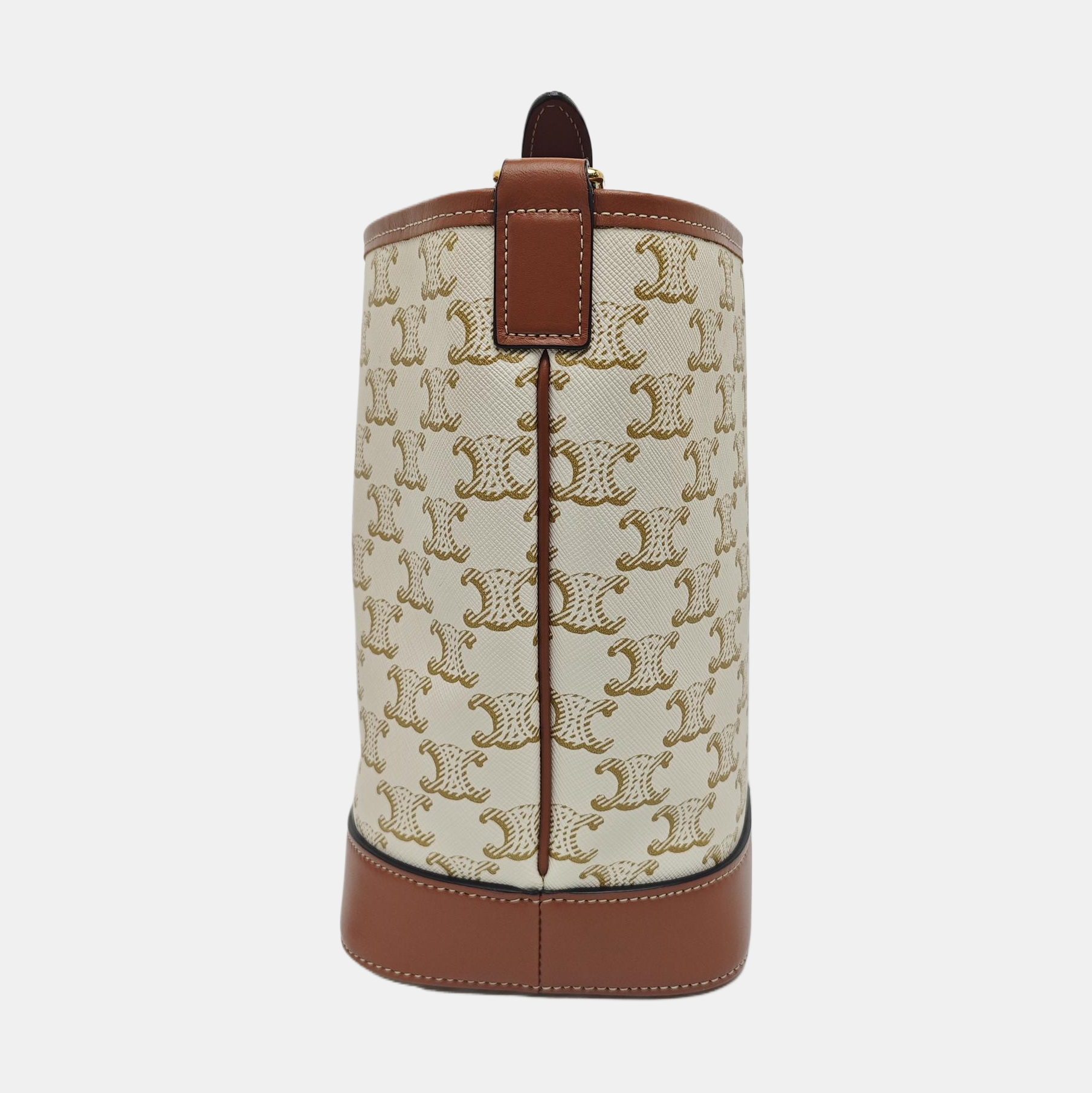 TRIOMPHE CANVAS Small Coated Canvas Beige