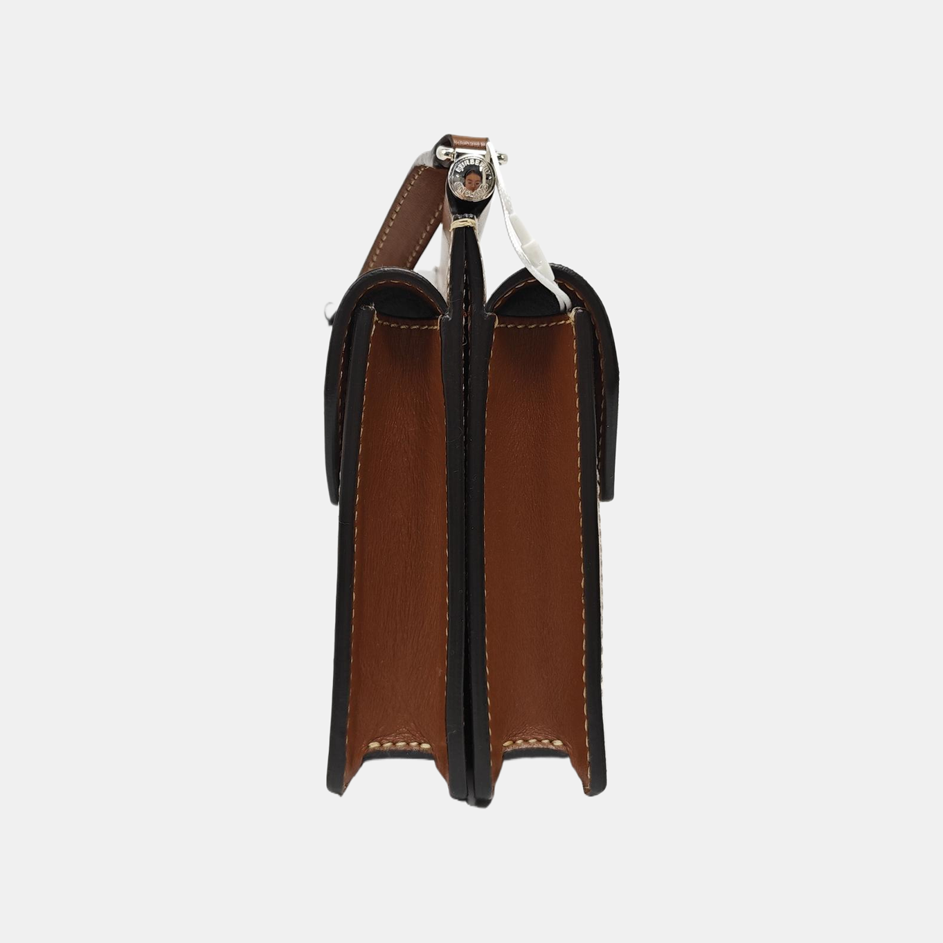 Title Mini Calfskin Brown