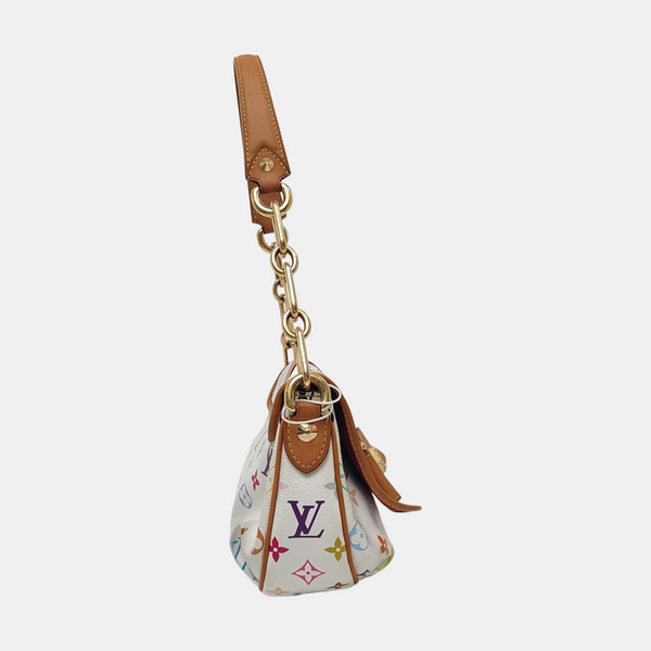 LV × TM ANNIE Monogram Coated Canvas White