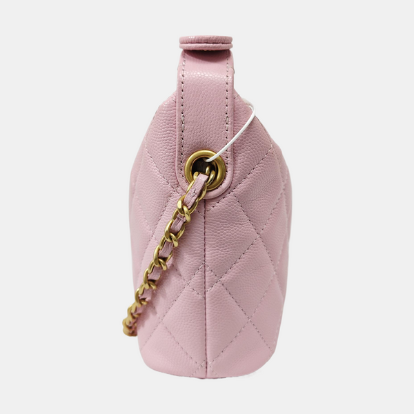 HOBO Quilted Grained Calfskin Pink