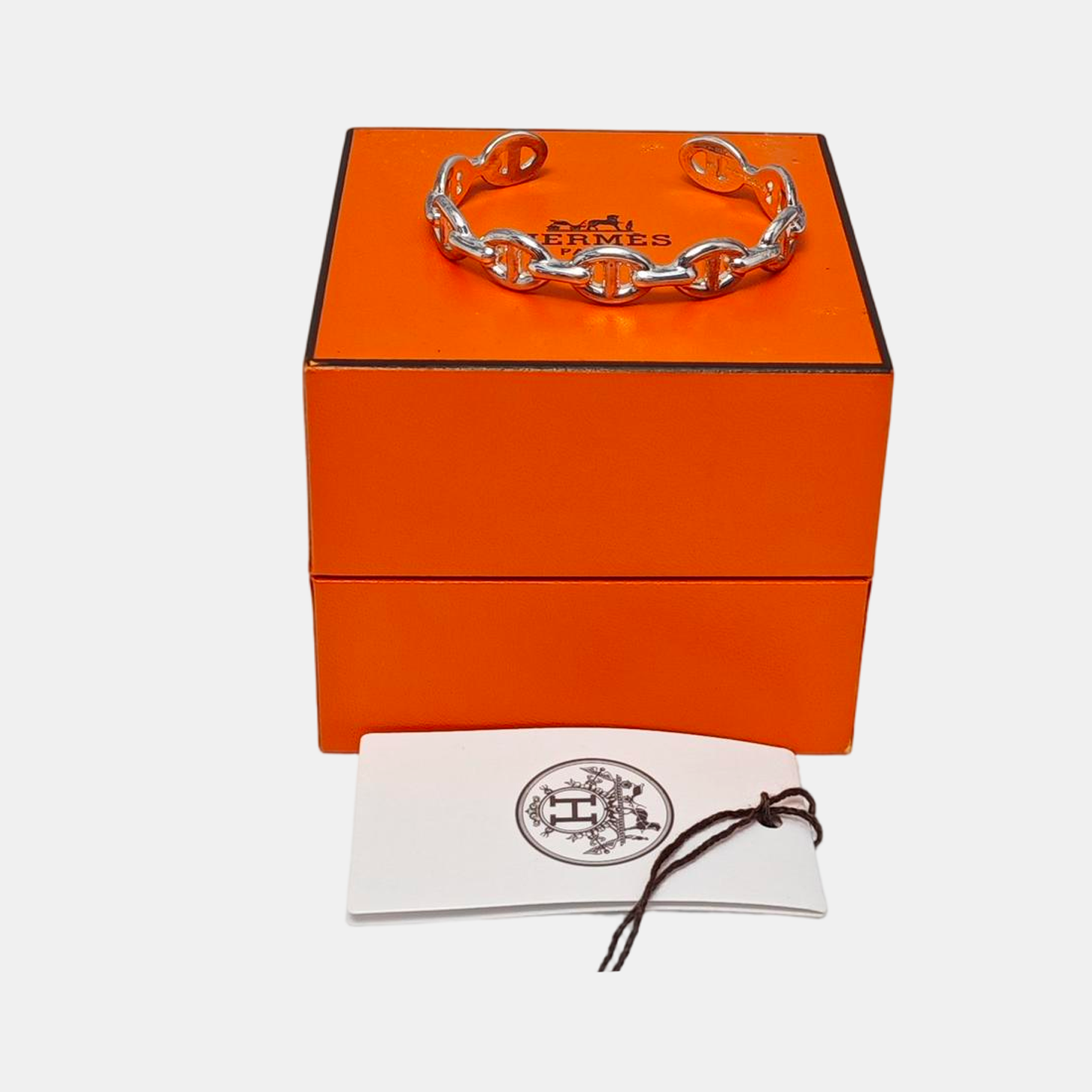 Chaine D'ancre Enchainee 925 Sterling Silver Bangle