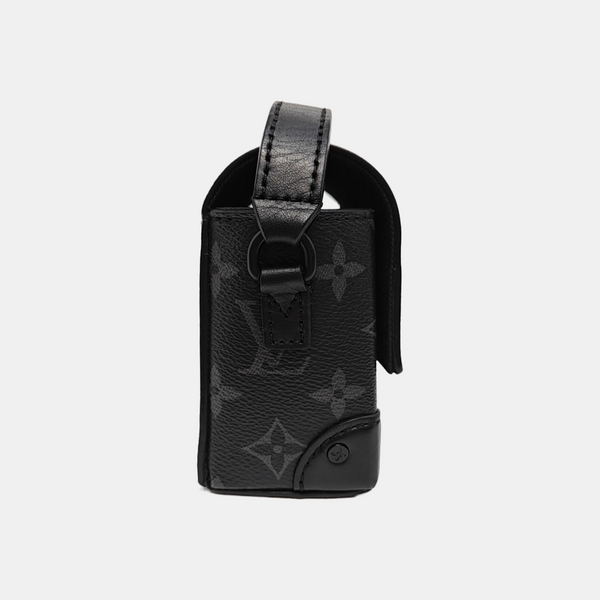 STEAMER Mini Monogram Coated Canvas Black