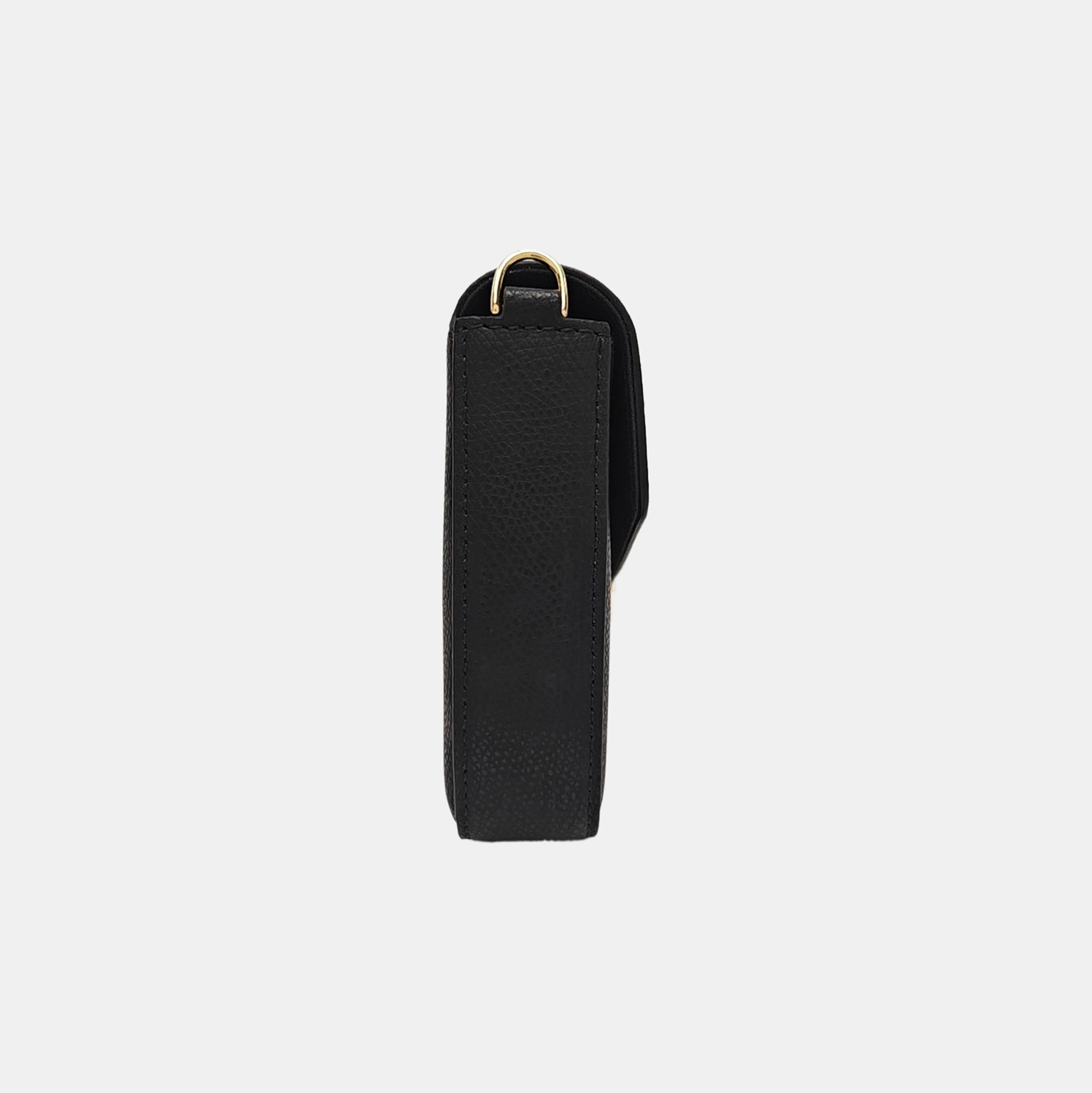 Calfskin Shoulder Bag Black