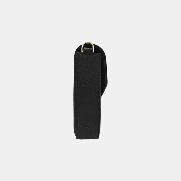Calfskin Shoulder Bag Black