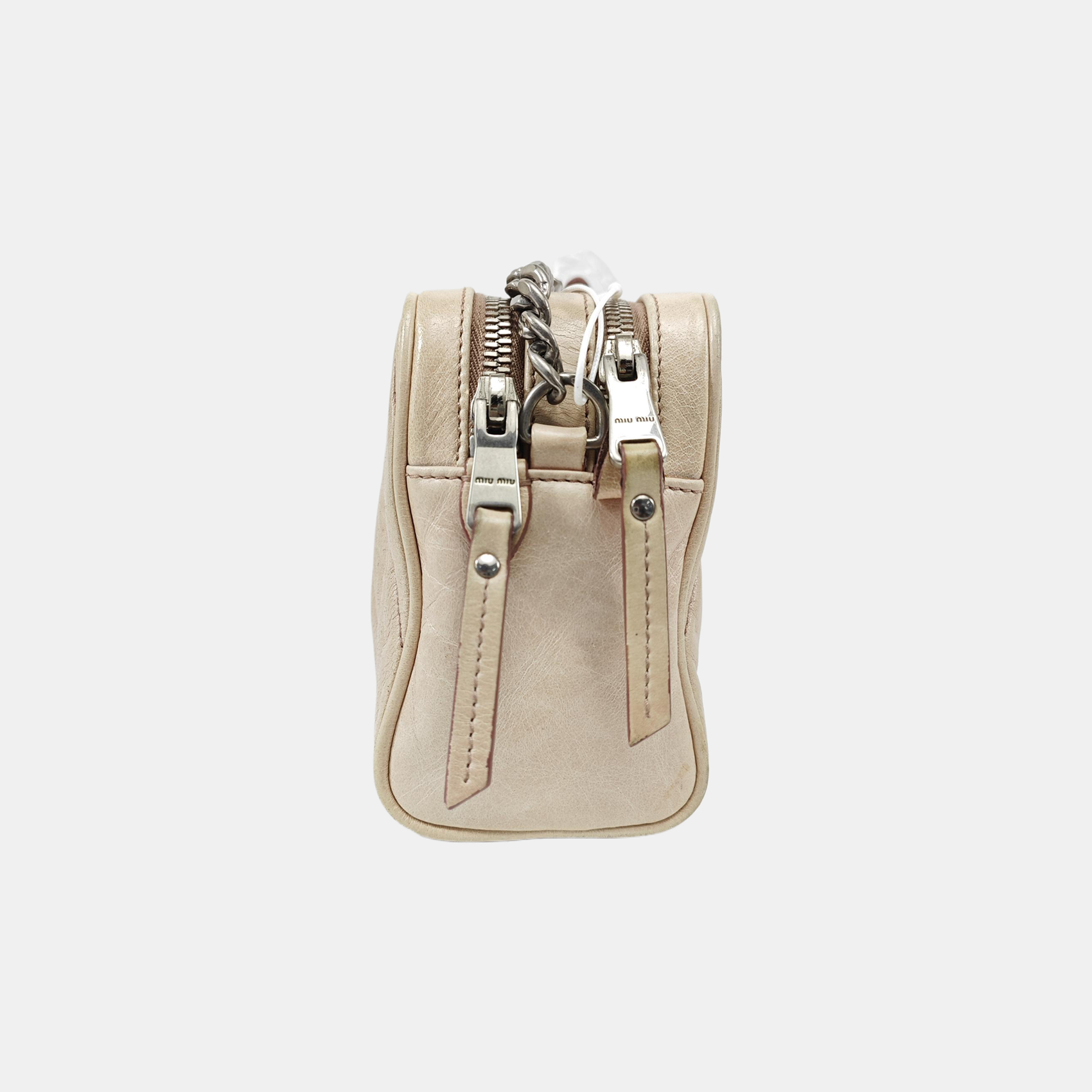 Matelassé Quilted Calfskin Beige