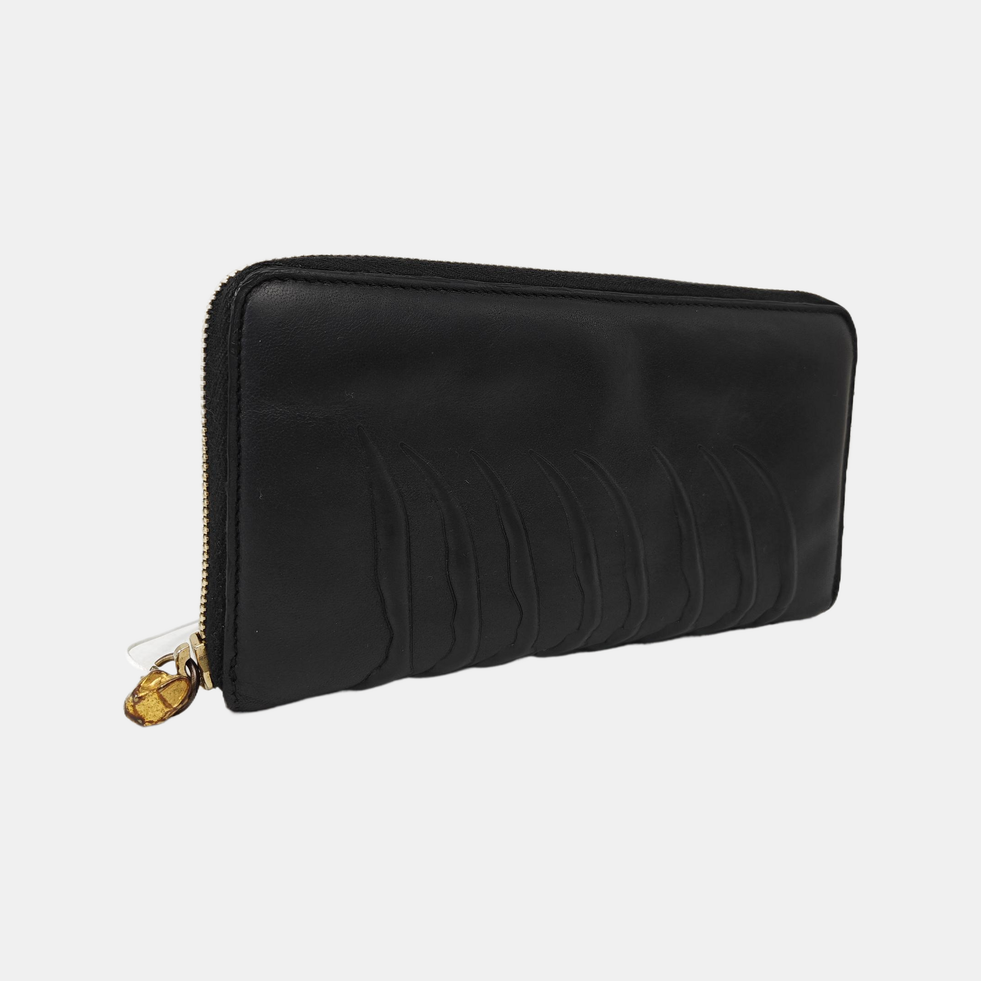 Calfskin Wallet Black