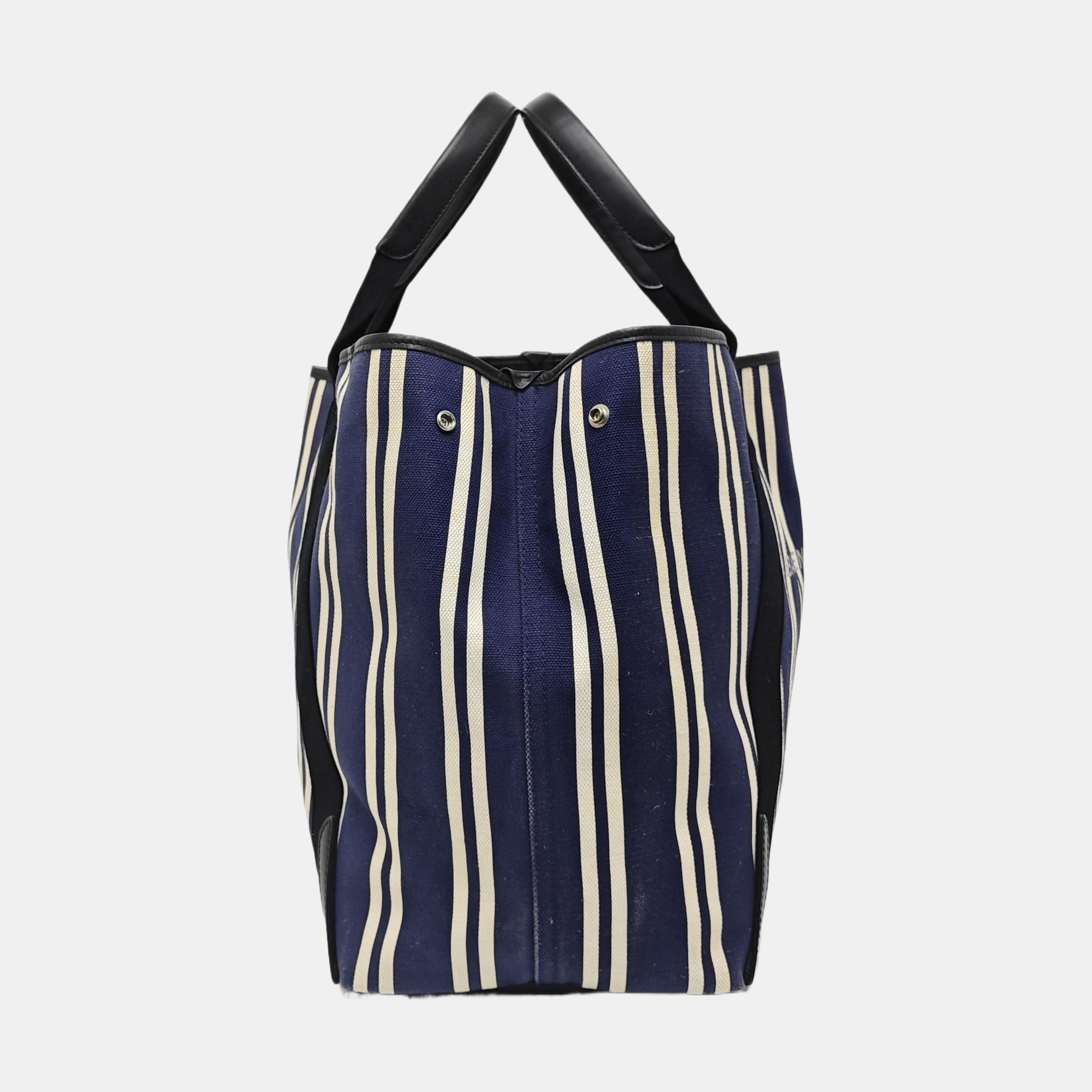 Navy Canvas Blue