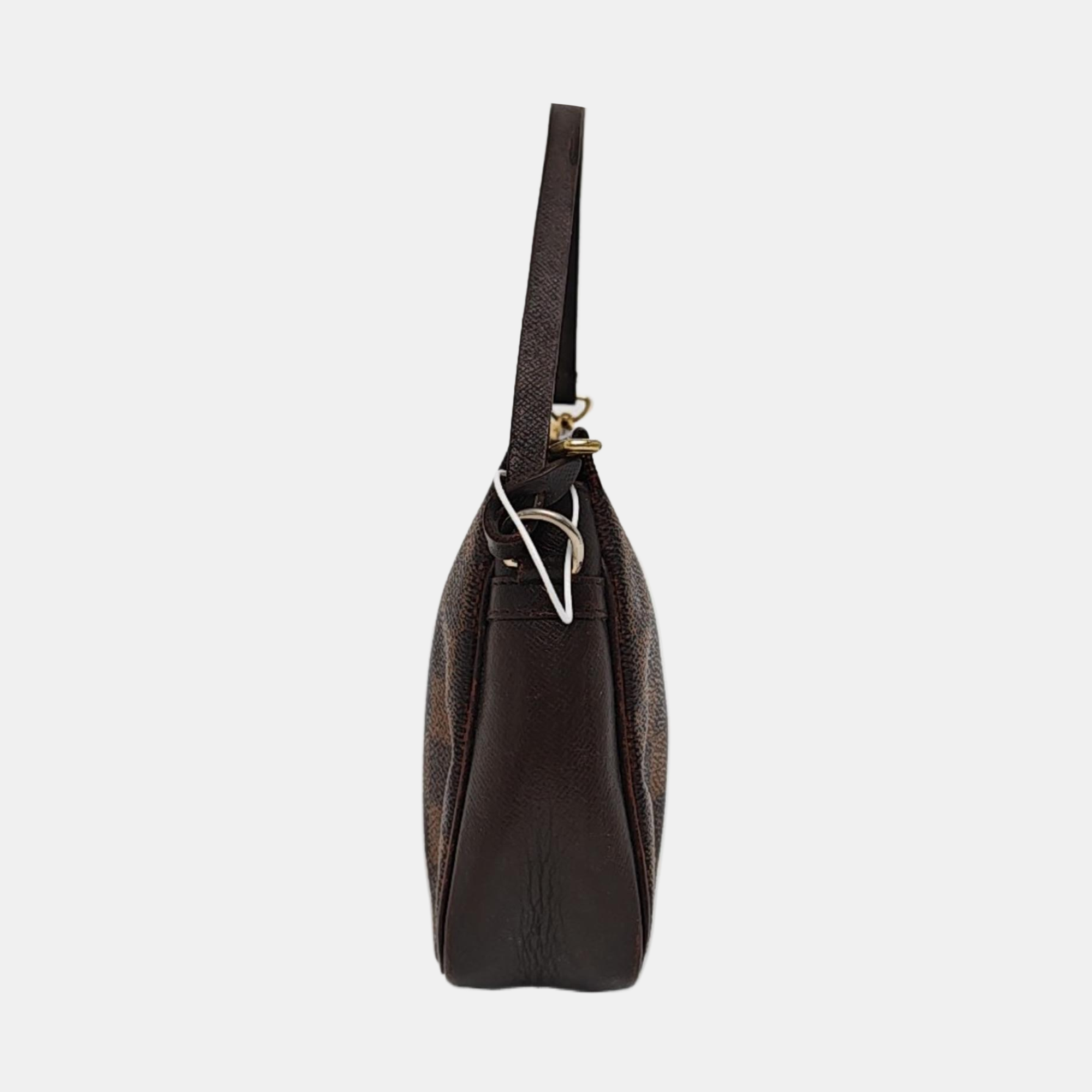 TROUSSE MAKE UP Damier Ebene Coated Canvas Brown