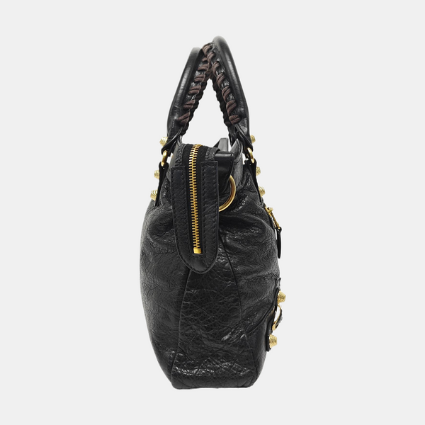 Classic City Small Lambskin Black
