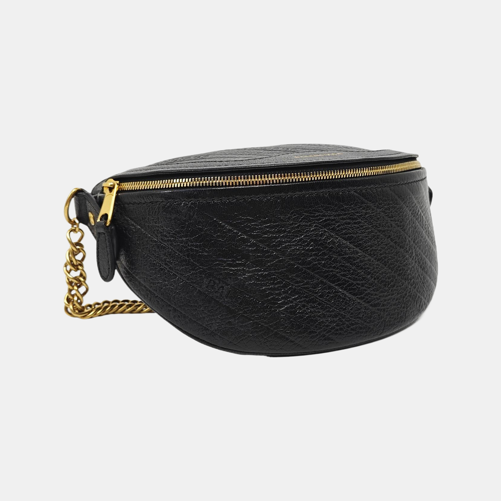 Souvenirs Quilted Calfskin Black
