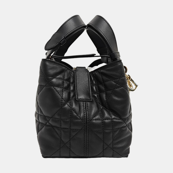 Toujours Small Cannage Calfskin Black