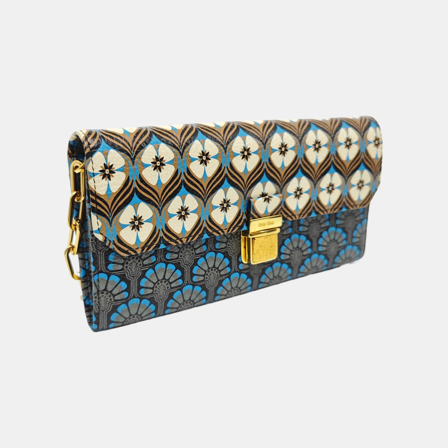 Calfskin Shoulder Bag Multicolor