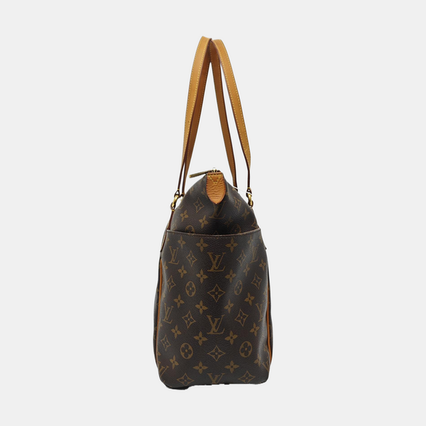 TOTALLY MM Monogram Coated Canvas Brown