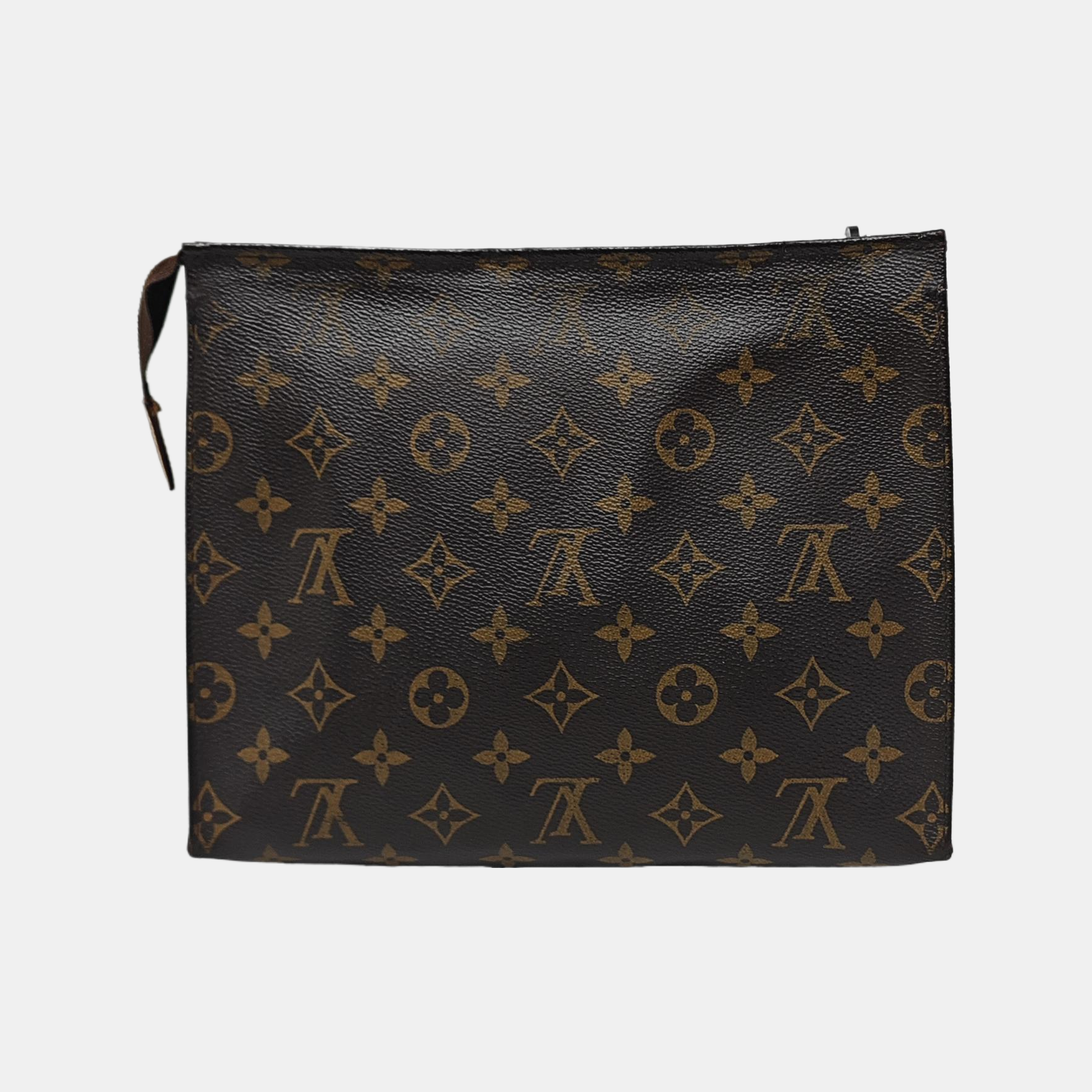 TOILET POCKET 26 Monogram Coated Canvas Brown