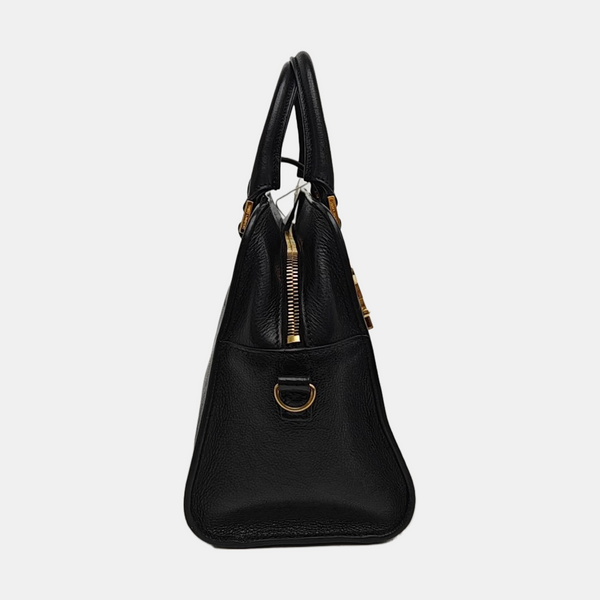 MONOGRAM CABAS Calfskin Black