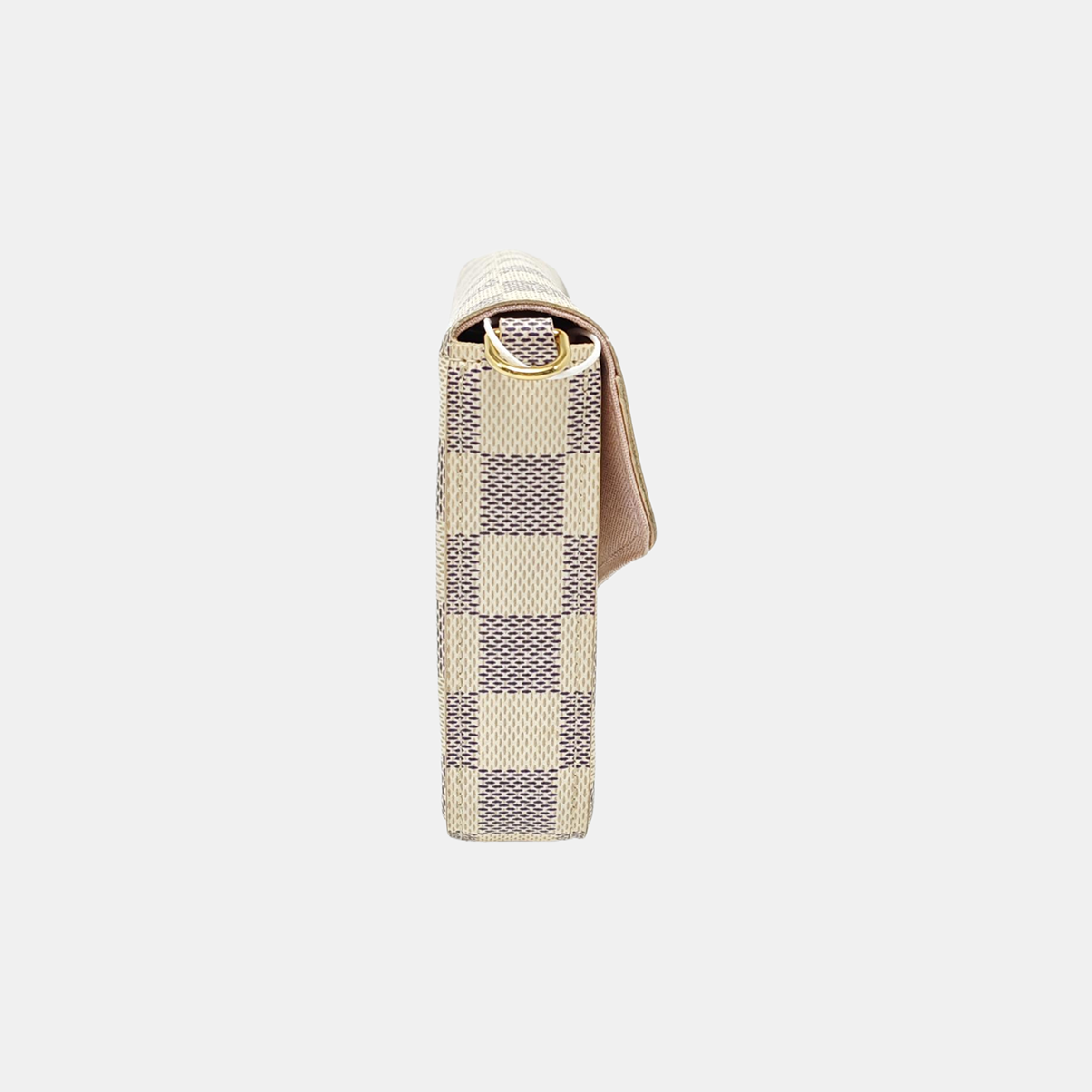 FÉLICIE Damier Azur Coated Canvas White
