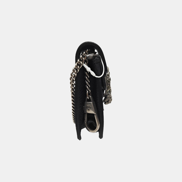 Authenticated pre-owned  Dionysus Super Mini Calfskin Black - Shoulder Bag at Looply