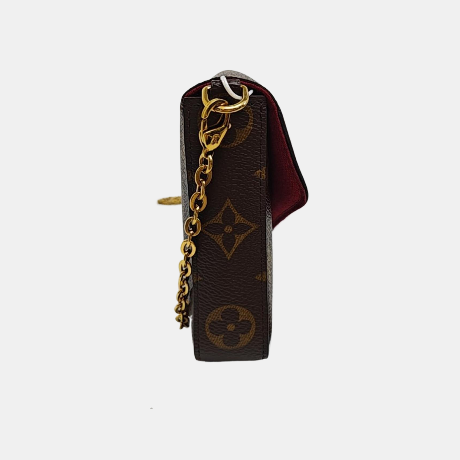 FÉLICIE Monogram Coated Canvas Brown