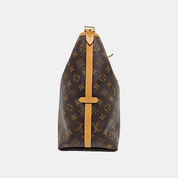 CARRYALL MM Monogram Coated Canvas Brown