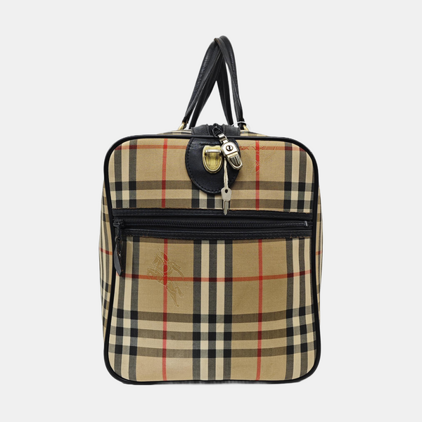 Canvas Top Handle Bag Beige