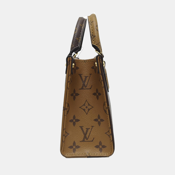 ONTHEGO BB Monogram Coated Canvas Brown