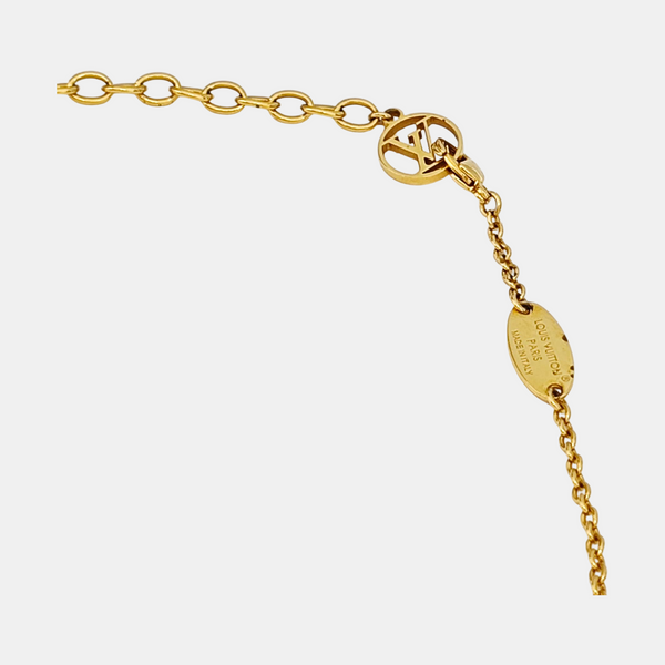 LV ICONIC Metal Gold Necklace