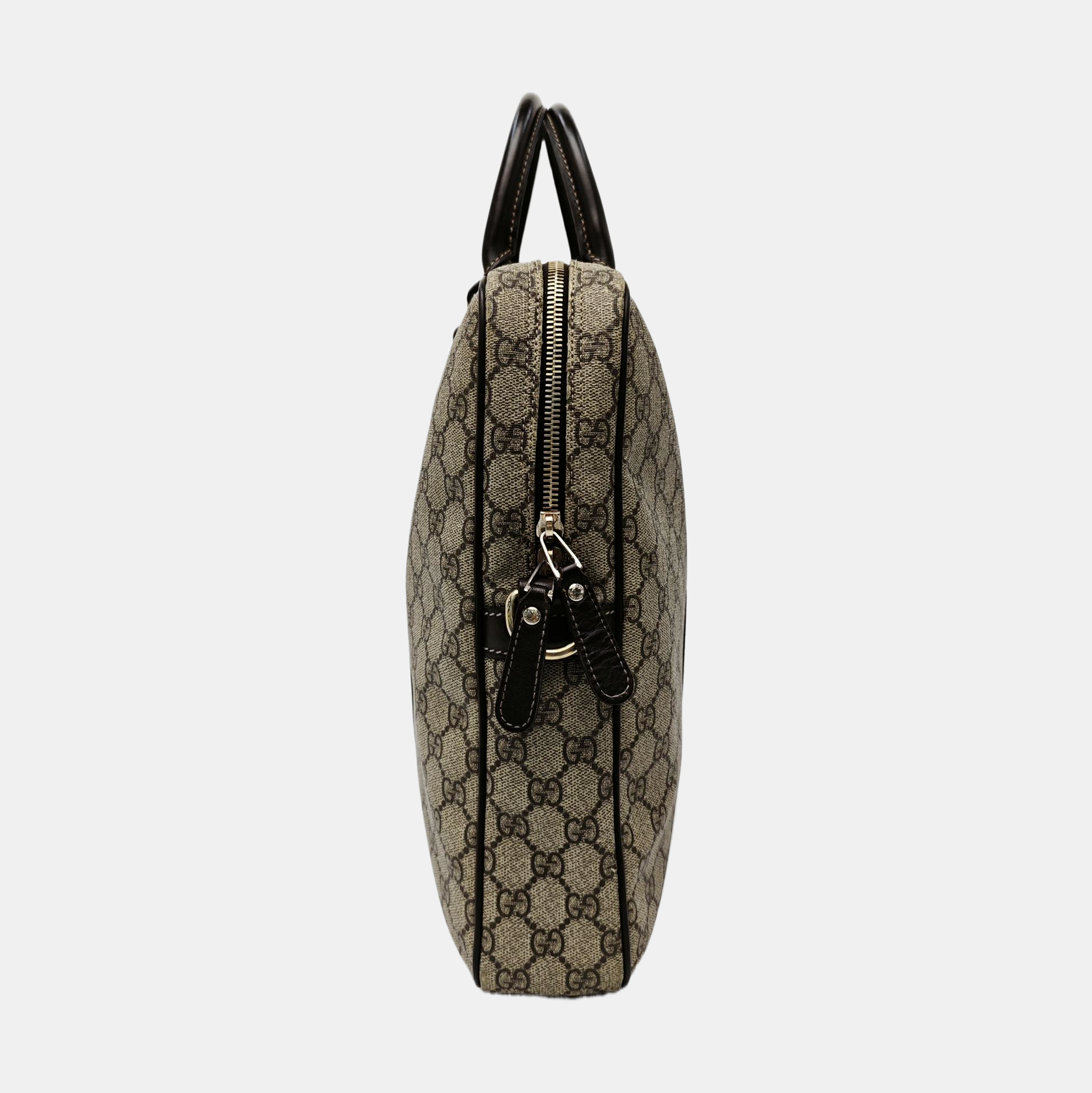 Duffle Monogram Coated Canvas Beige