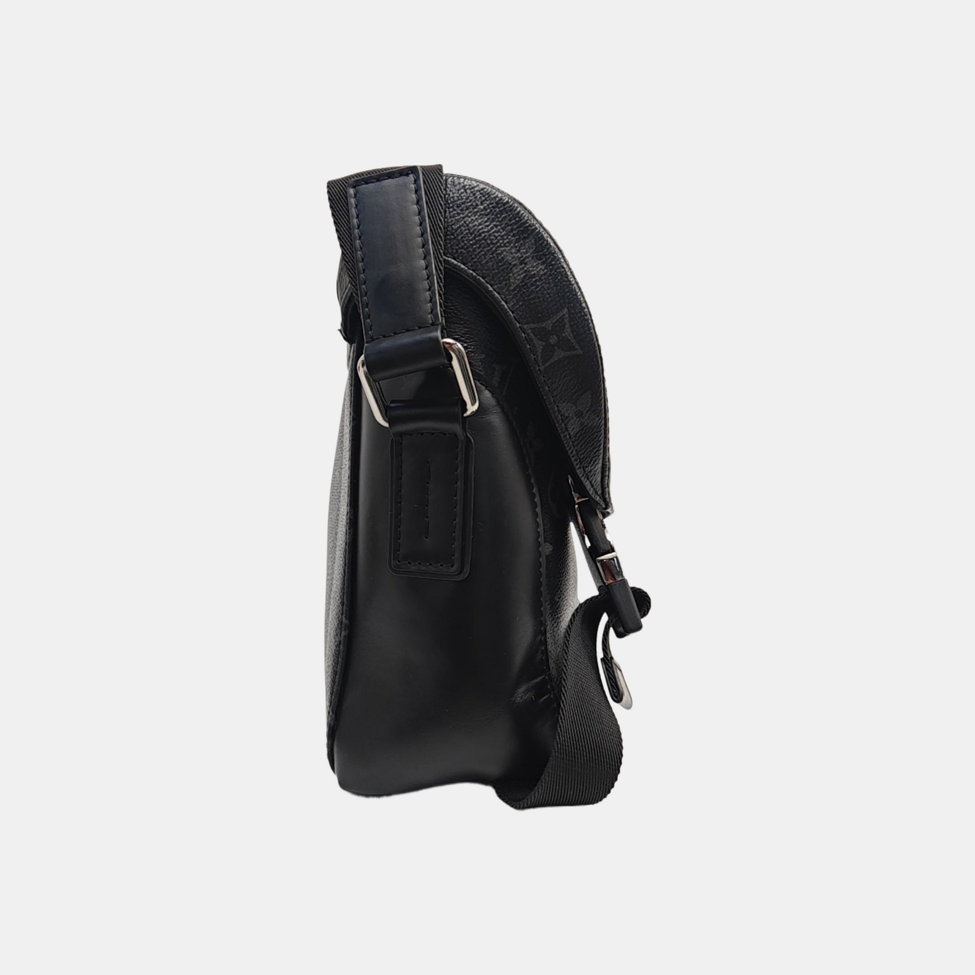 VOYAGER PM Monogram Coated Canvas Black