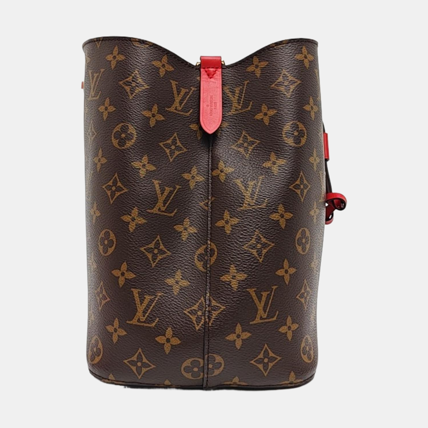 NÉONOÉ MM Lona Revestida Monogram Marrón