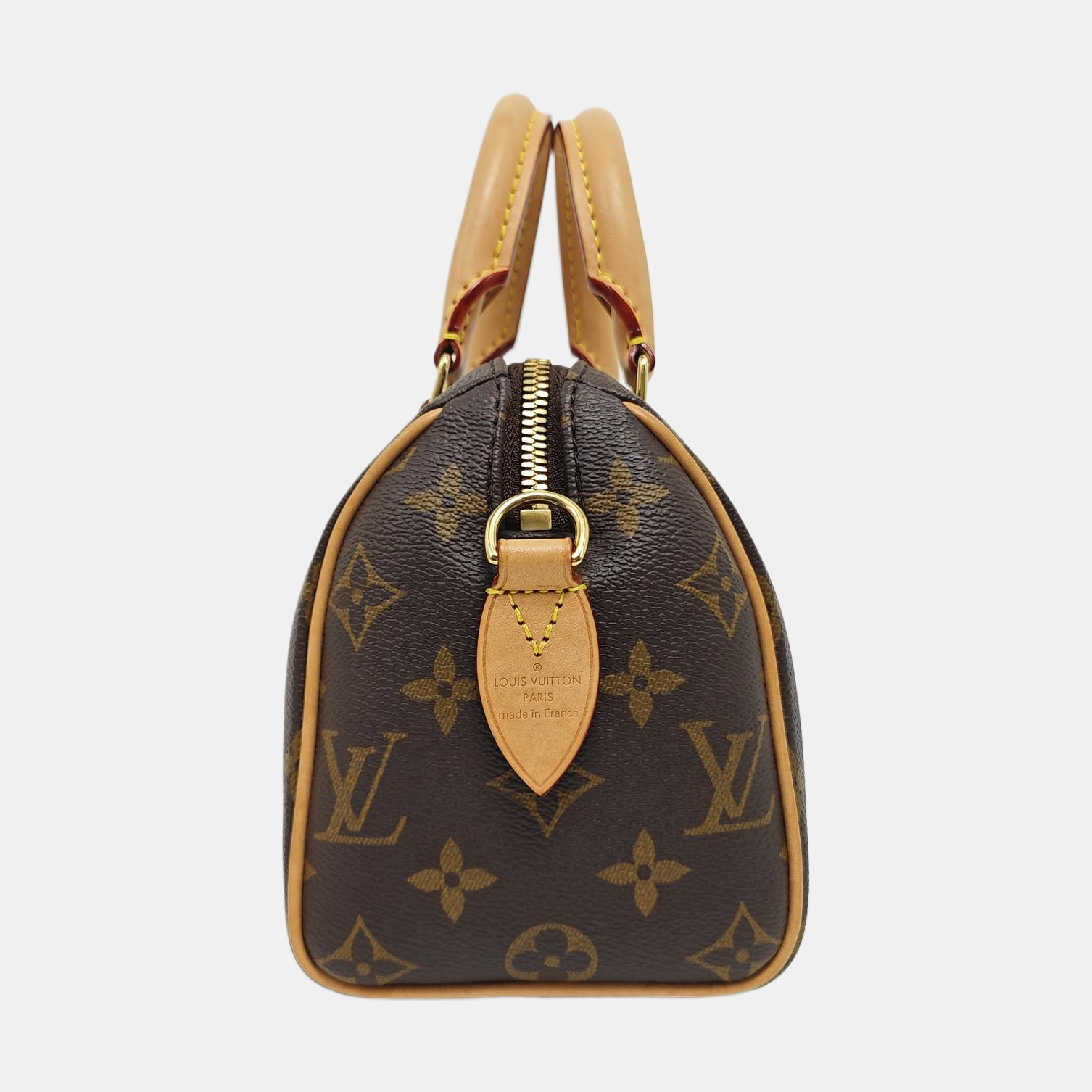 SPEEDY 20 Monogram Coated Canvas Brown