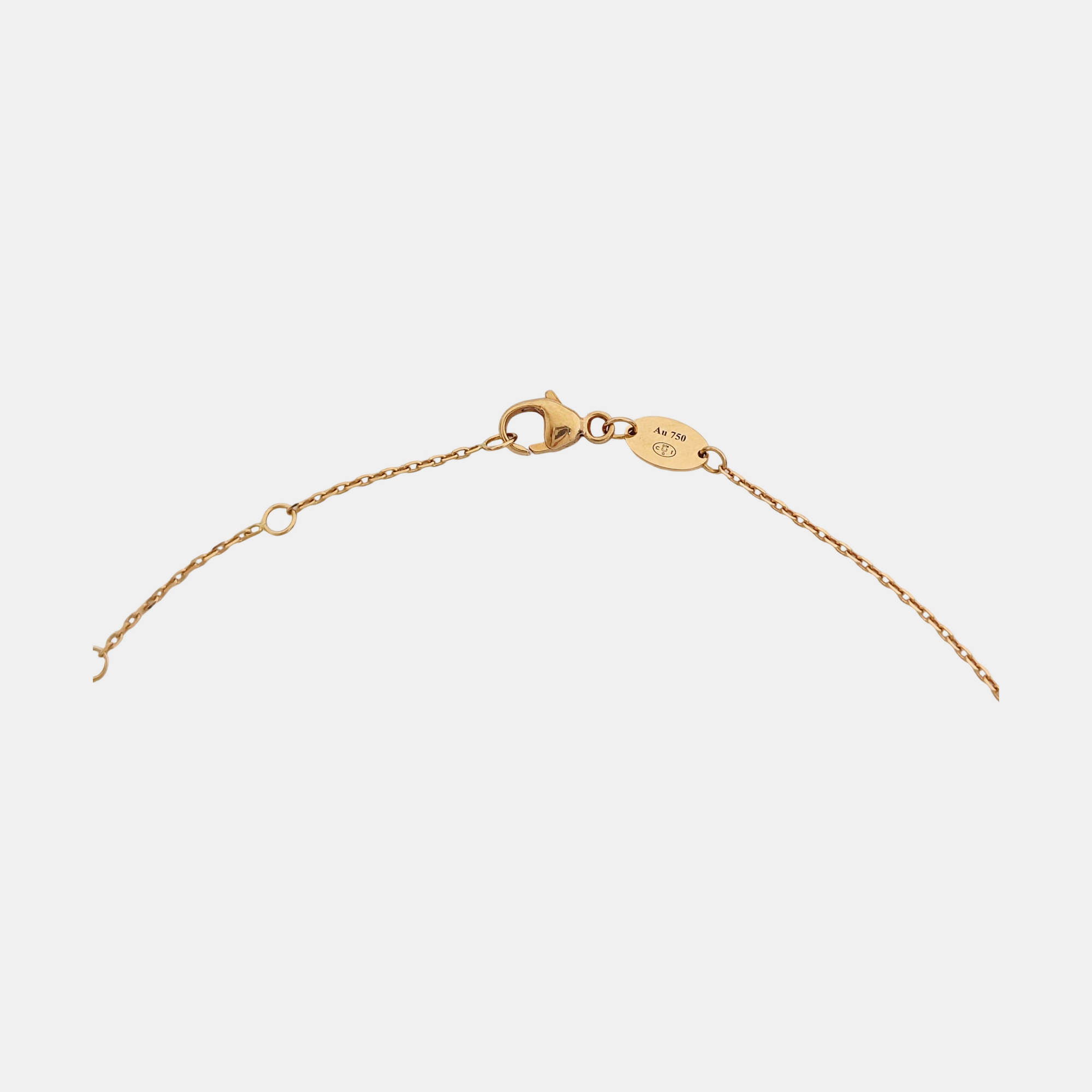 Jeux De Liens 18k Rose Gold Necklace