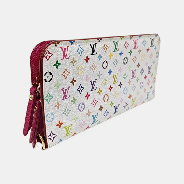 LV × TM INSOLITE Monogram Coated Canvas White Wallet