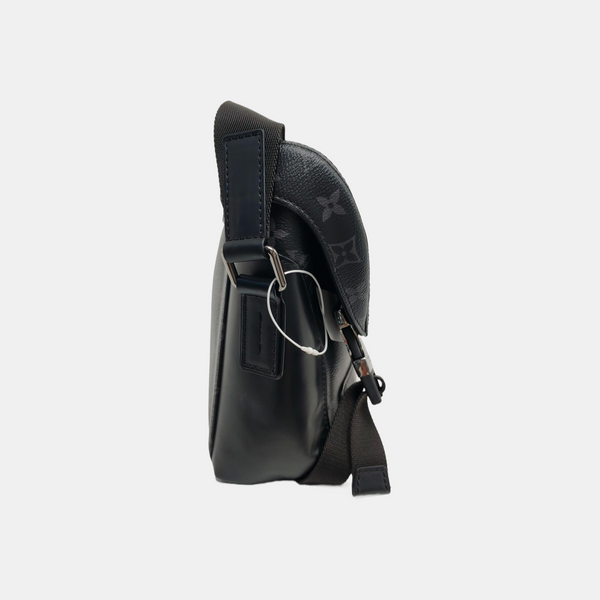 VOYAGER PM Monogram Coated Canvas Black