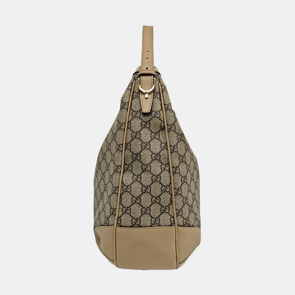 Charlotte Monogram Coated Canvas Beige
