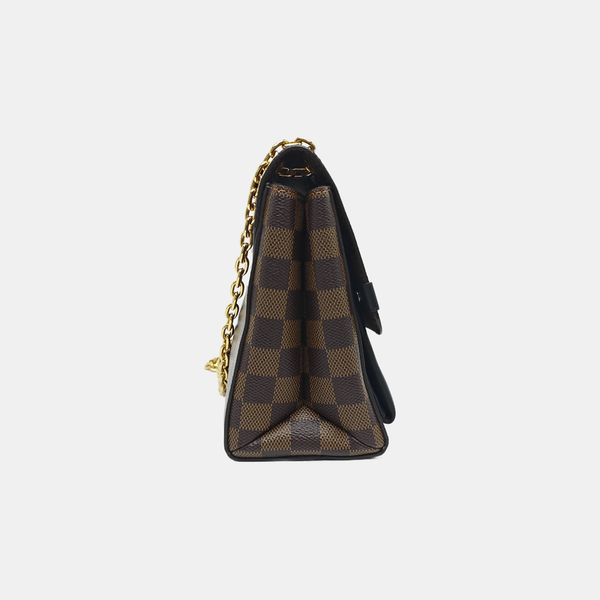 VAVIN PM Damier Ebene Coated Canvas Brown