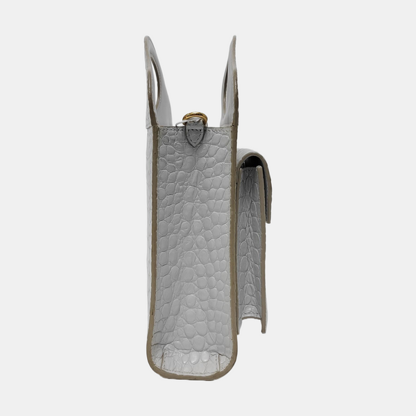 Pocket Mini Calfskin White