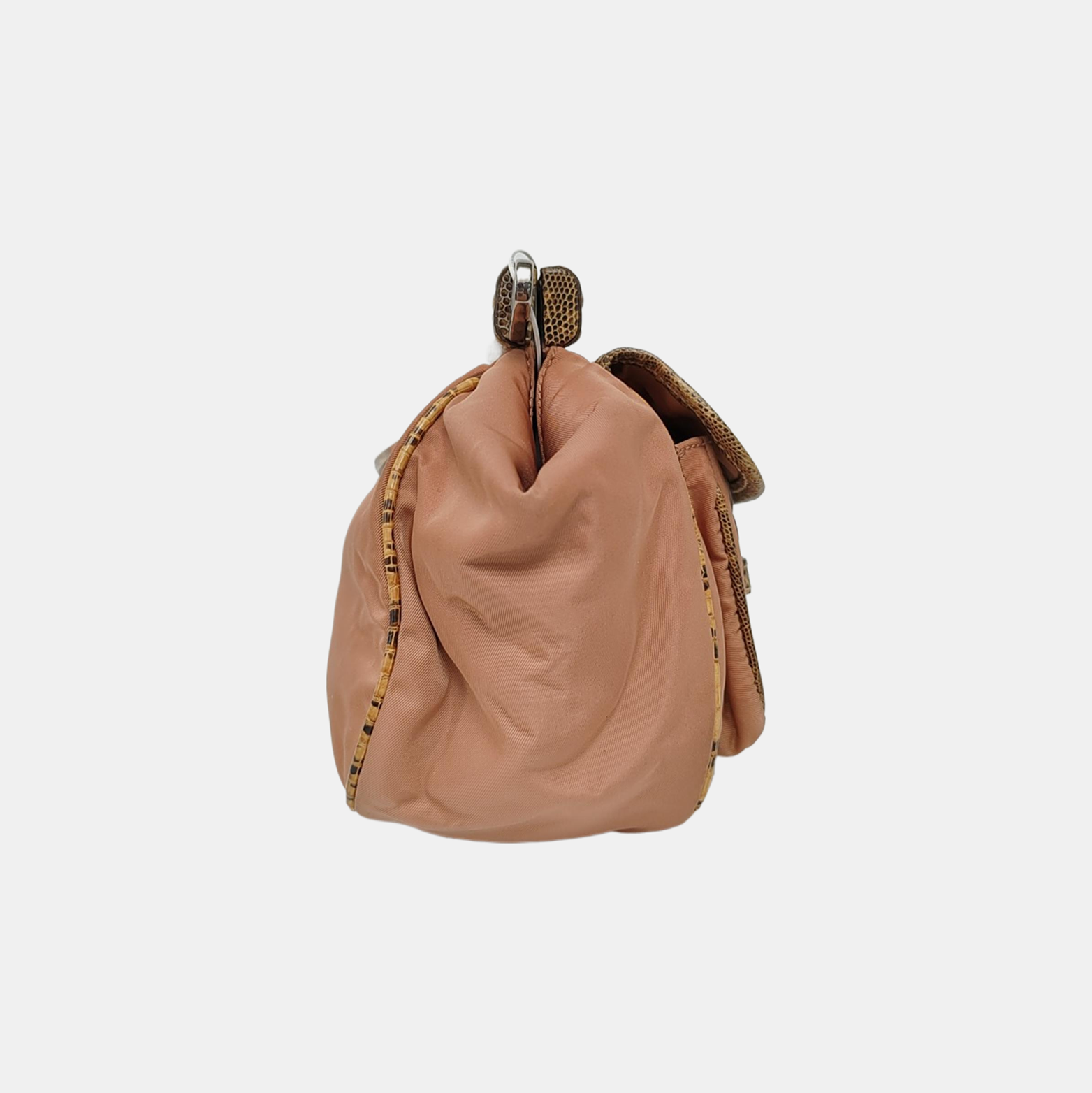 Nylon Shoulder Bag Pink