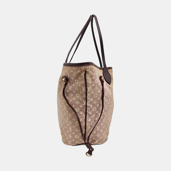 NEVERFULL MM Monogram Canvas Beige