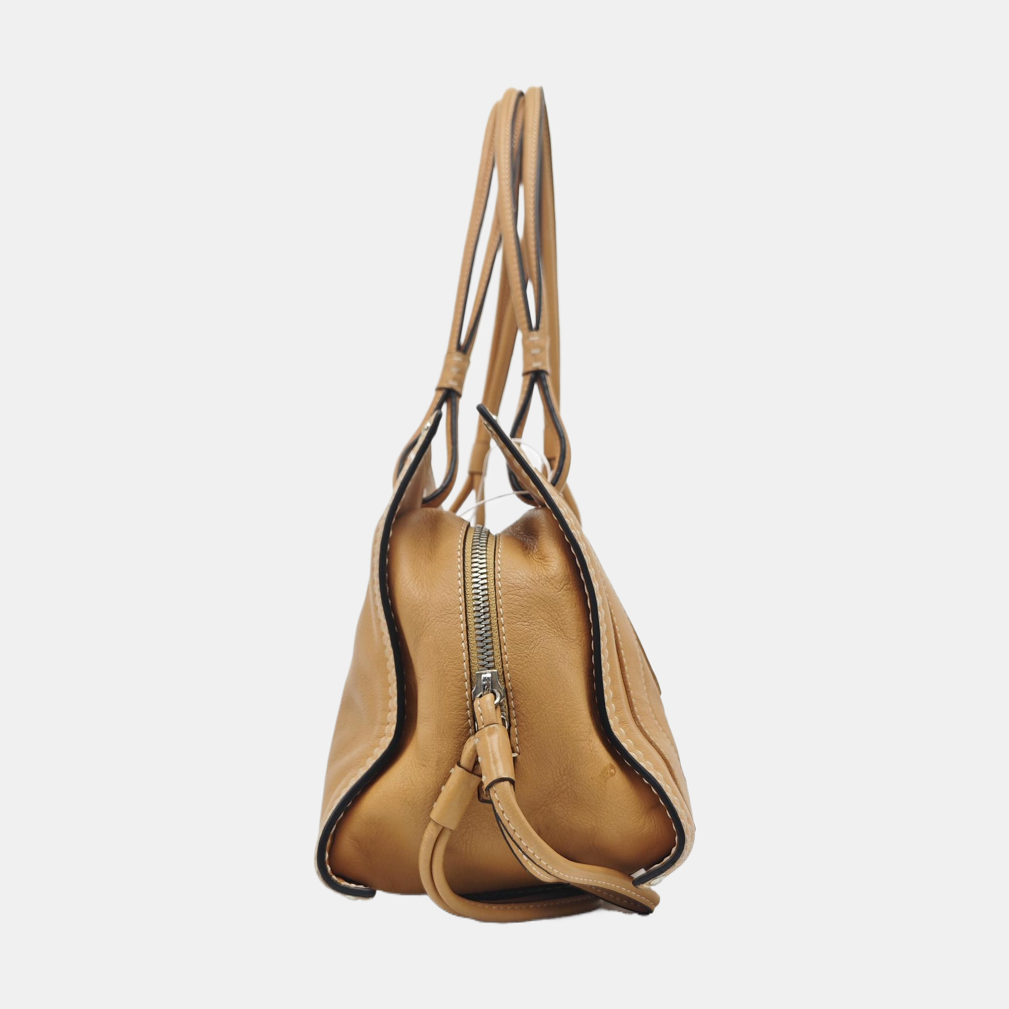 Quilted Calfskin Tote Bag Yellow