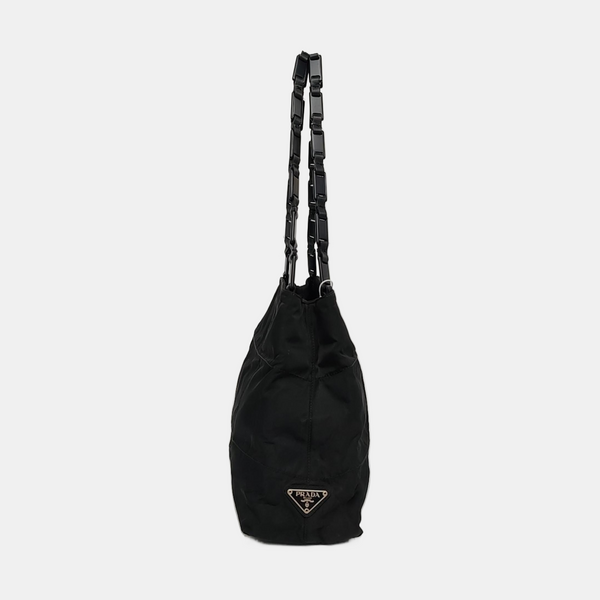 Nylon Tote Bag Black