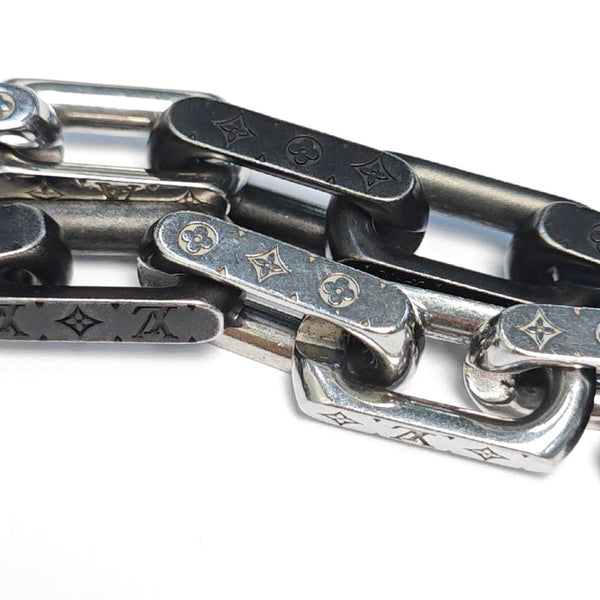 MONOGRAM CHAIN Metal Silver Bracelet