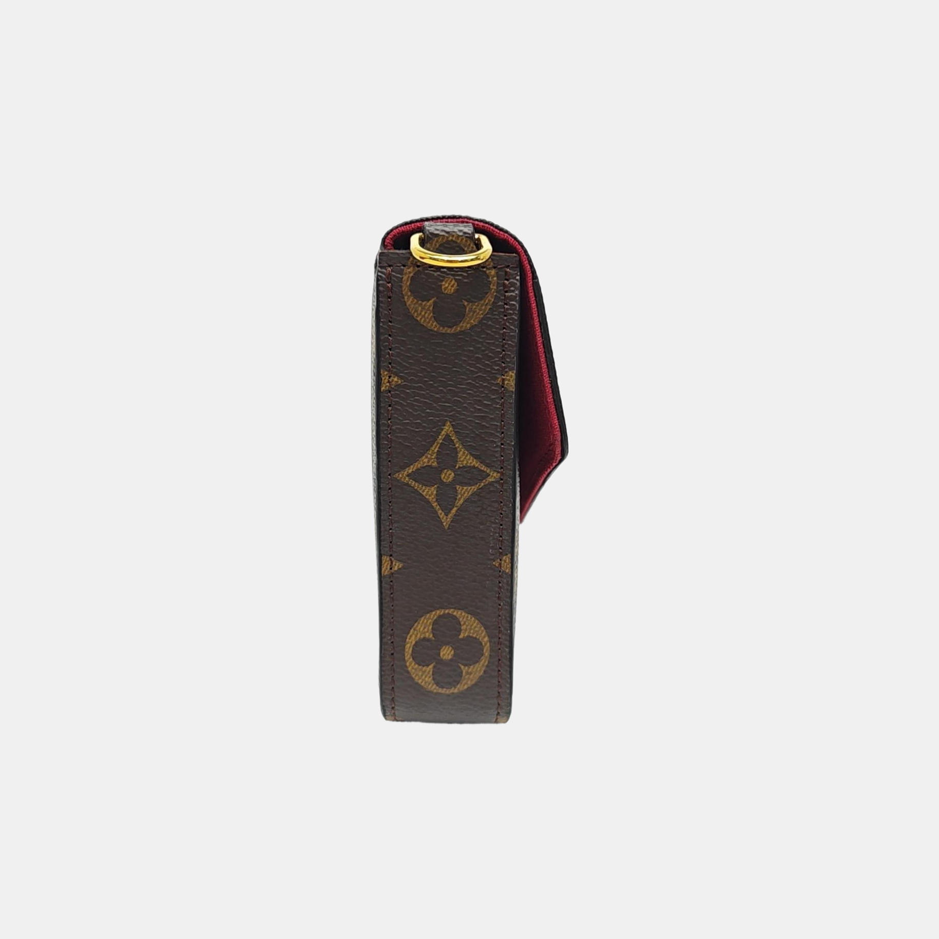 FÉLICIE Monogram Coated Canvas Brown