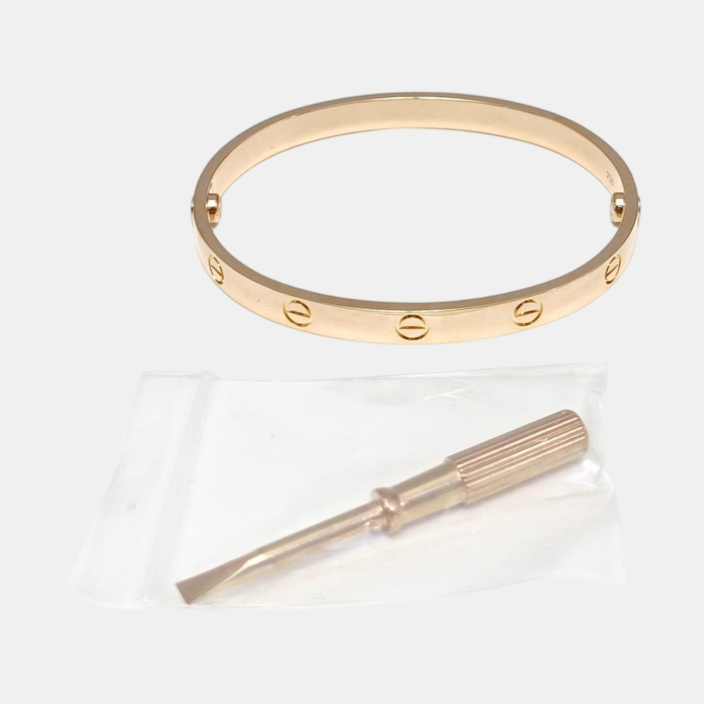 LOVE 18k Rose Gold Bangle
