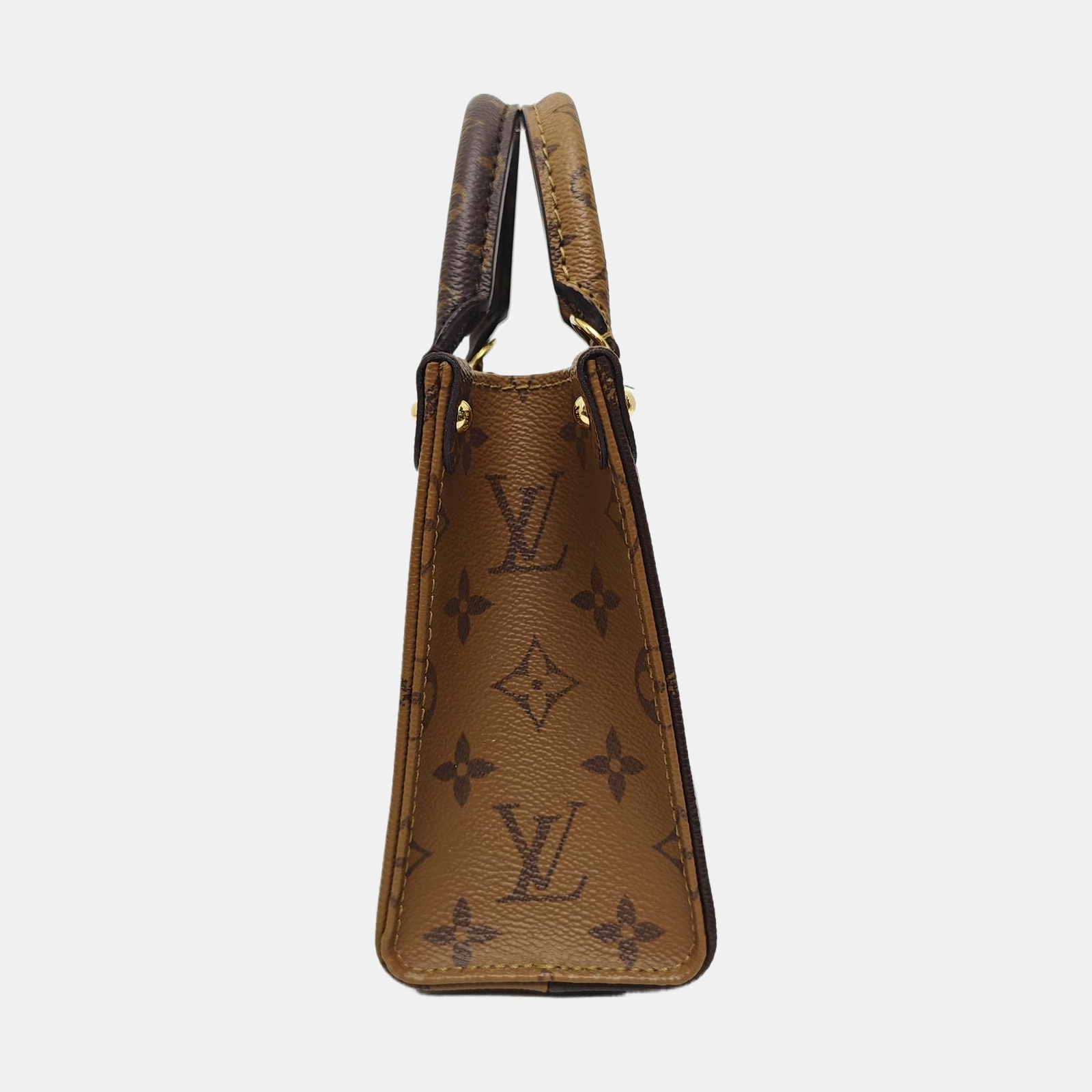 ONTHEGO BB Monogram Coated Canvas Brown