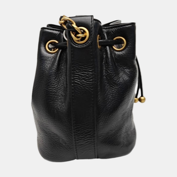Calfskin Shoulder Bag Black