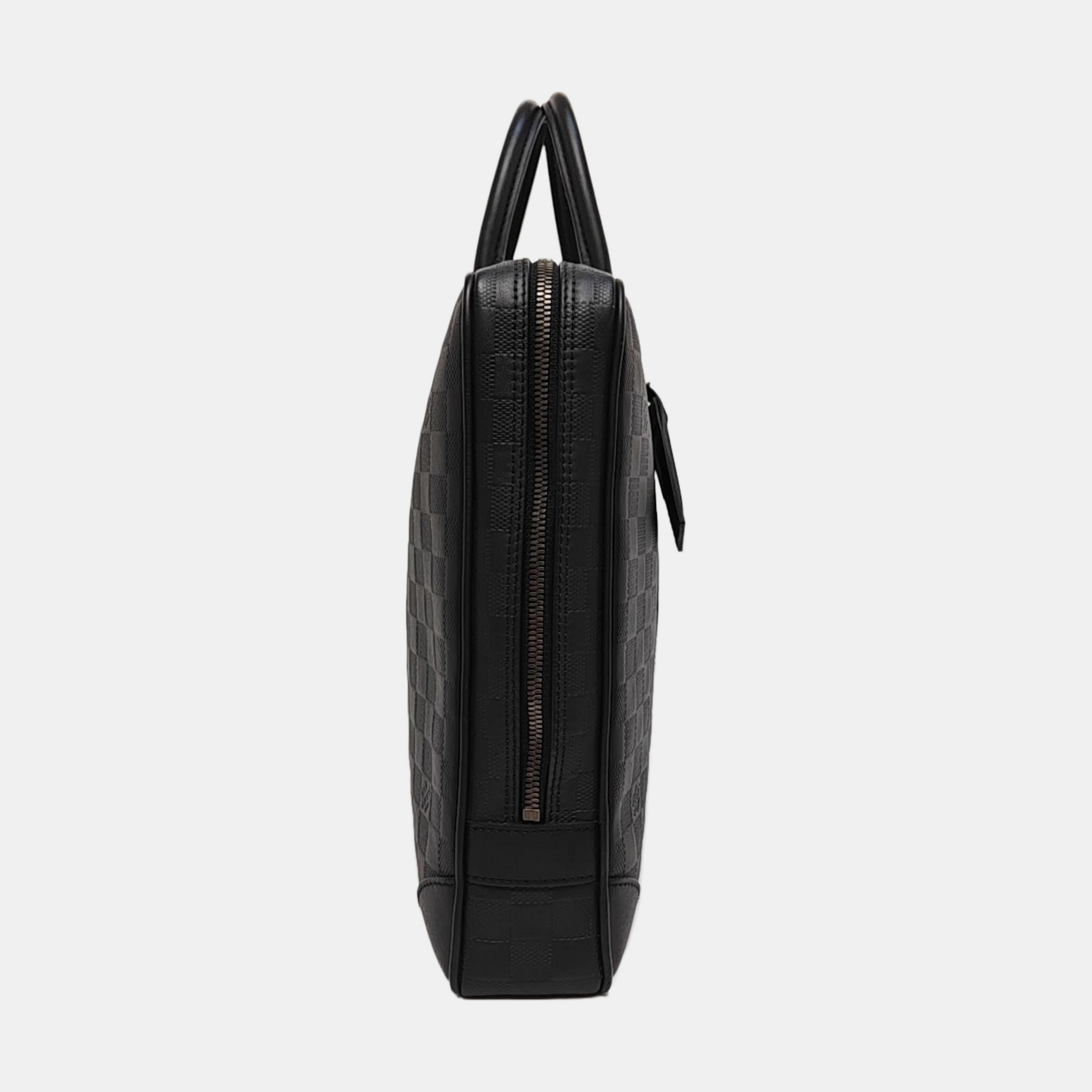 PORTE-DOCUMENTS Damier Graphite Calfskin Black